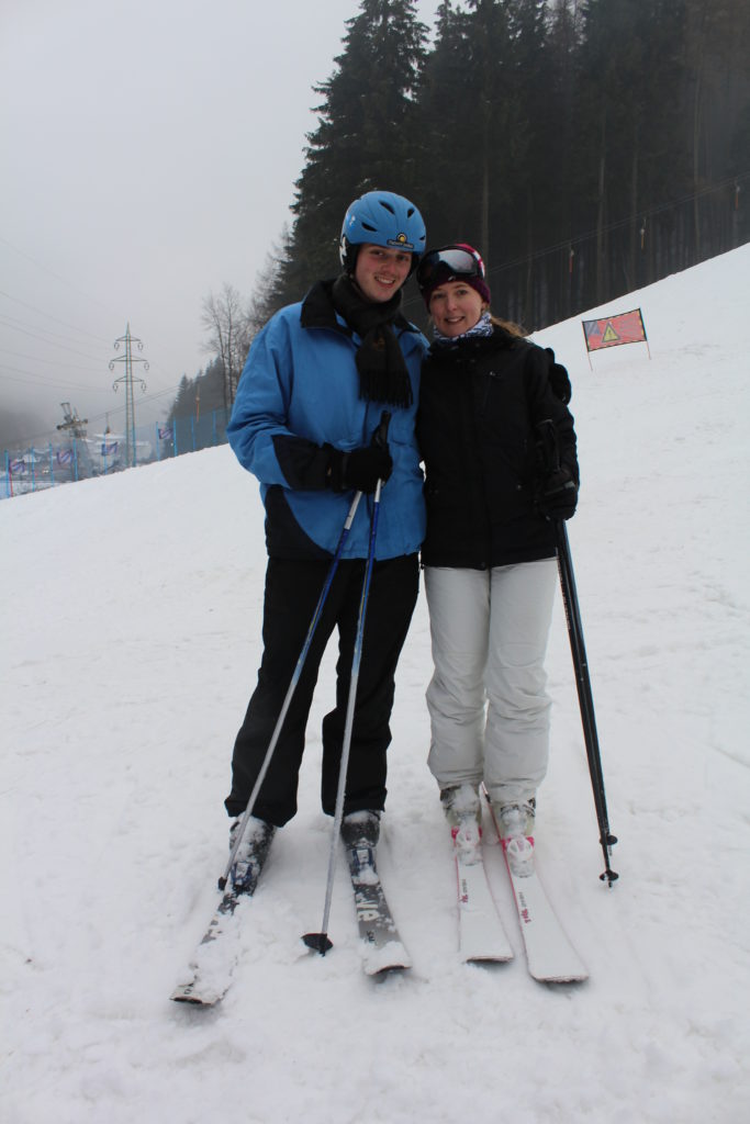 czech republic skiing learning